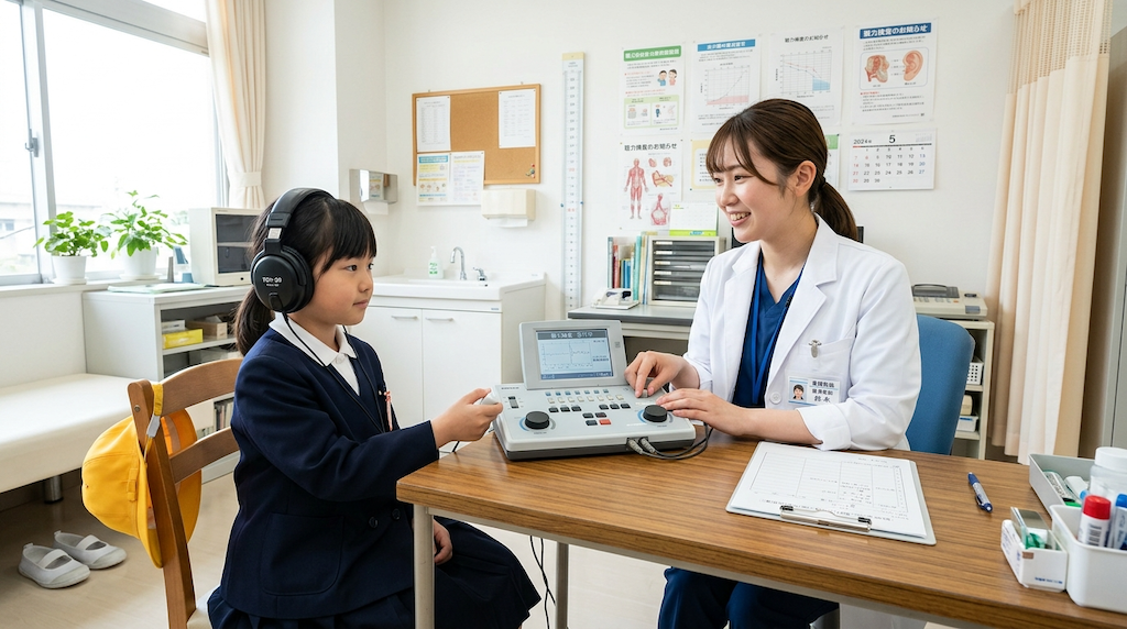 ★学校健診で子どもの約5人に1人に異常が見つかる——視力・聴力・脊柱側弯症を早期発見することの大切さ